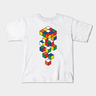 Fragmented Rubix Kids T-Shirt